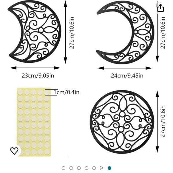 NWT Moon Phase Wall Decor - Picture 4 of 5